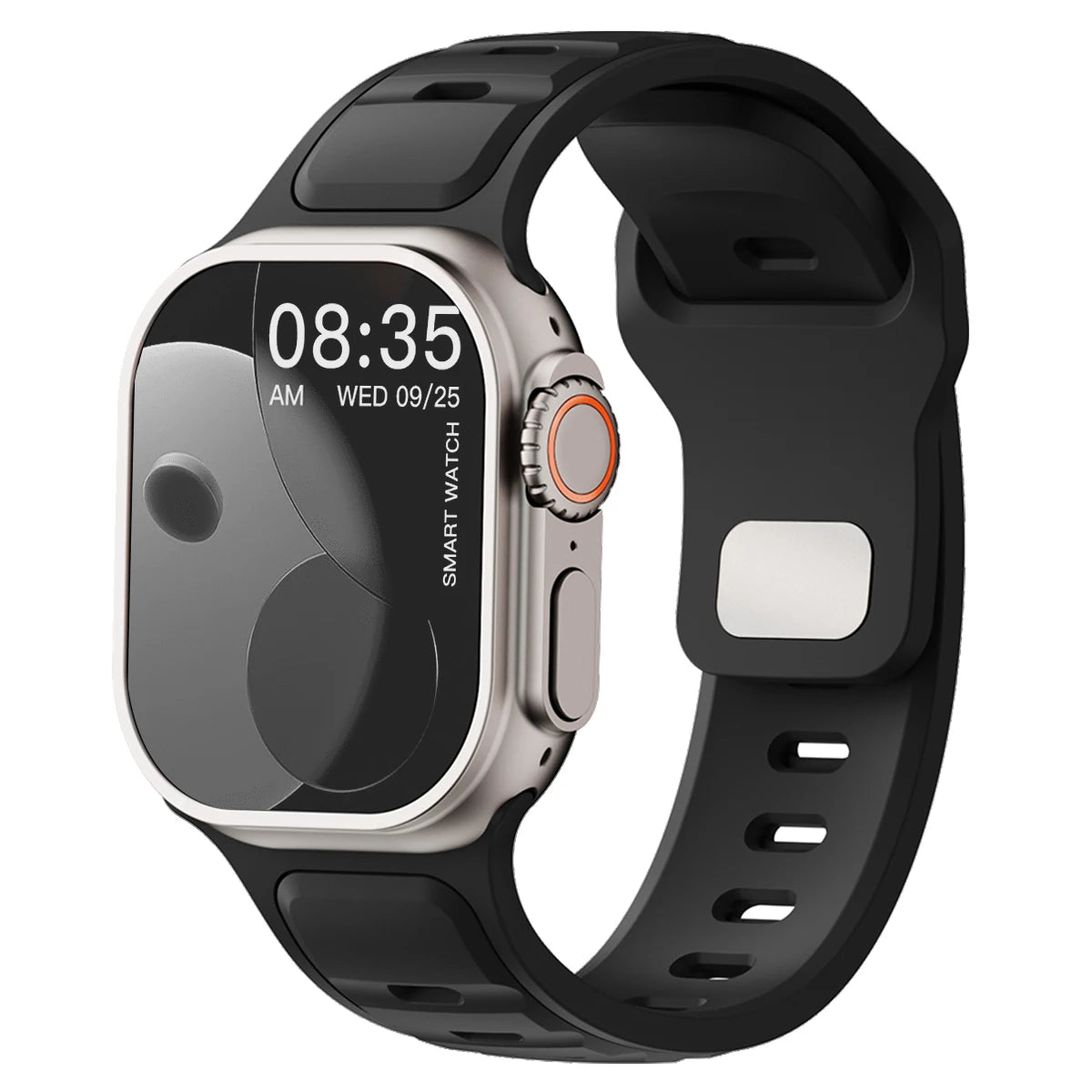 Para Iwatch Series 11 10 9 8 7 6 5 4 SE3 Ultra 1 2 Correa deportiva de silicona para Apple Watch 49mm 46mm 45mm 44mm 42mm 41mm 40mm