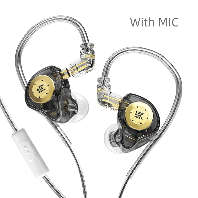 KZ EDX PRO-auriculares intrauditivos dinámicos, cascos HIFI con Monitor de DJ, deportivos, con cancelación de ruido, KZ ZSTX ZSN PRO EDR1 ZAS ED9