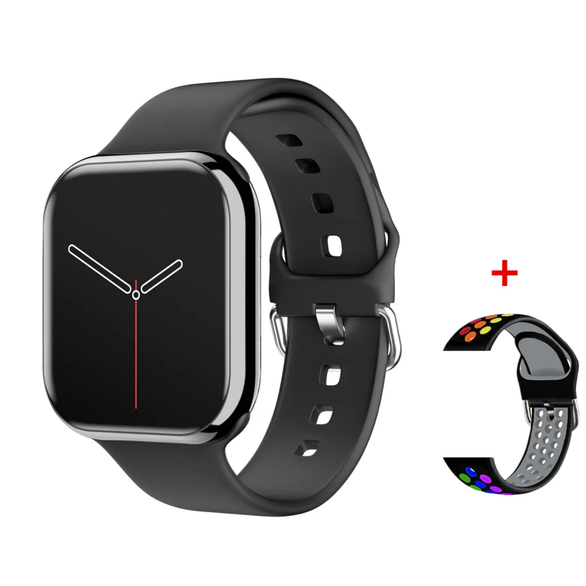 Reloj Inteligente Serie 10 Watch 10 GPS con Memoria DT, Música, Video, Llamadas Bluetooth, Monitor de Ritmo Cardíaco, Resistente al Agua, NFC, para Apple y Android