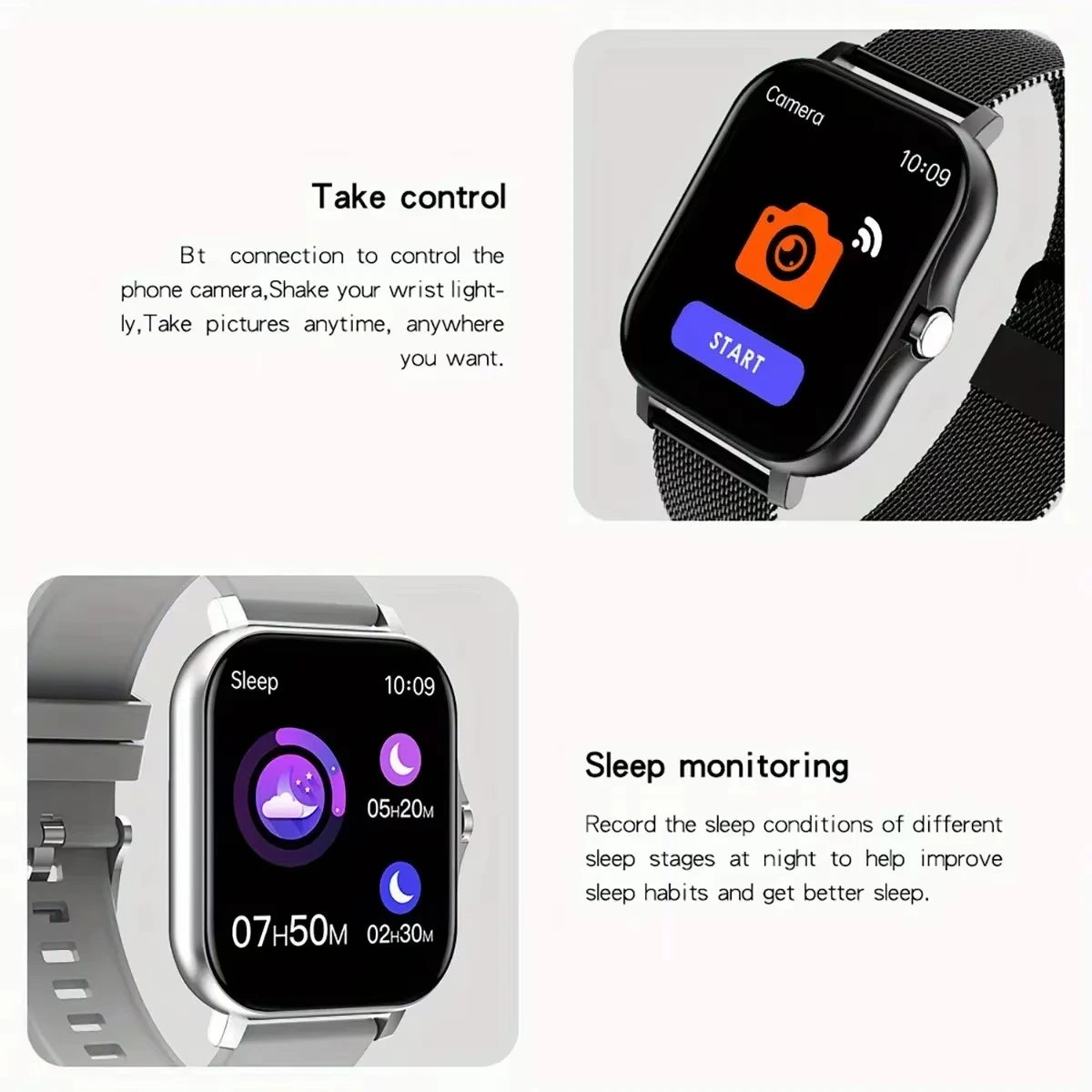 LAXASFIT 2025 nuevo reloj inteligente para hombre, regalo para mujer, pantalla completamente táctil, reloj deportivo para Fitness, reloj inteligente con llamadas Bluetooth