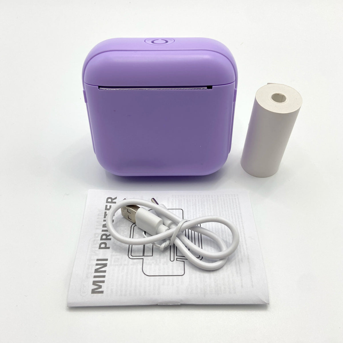 Mini Impresora Térmica Inalámbrica Portátil, Bluetooth, Impresión Instantánea, Compatible con iOS y Android, Impresión de Alta Calidad