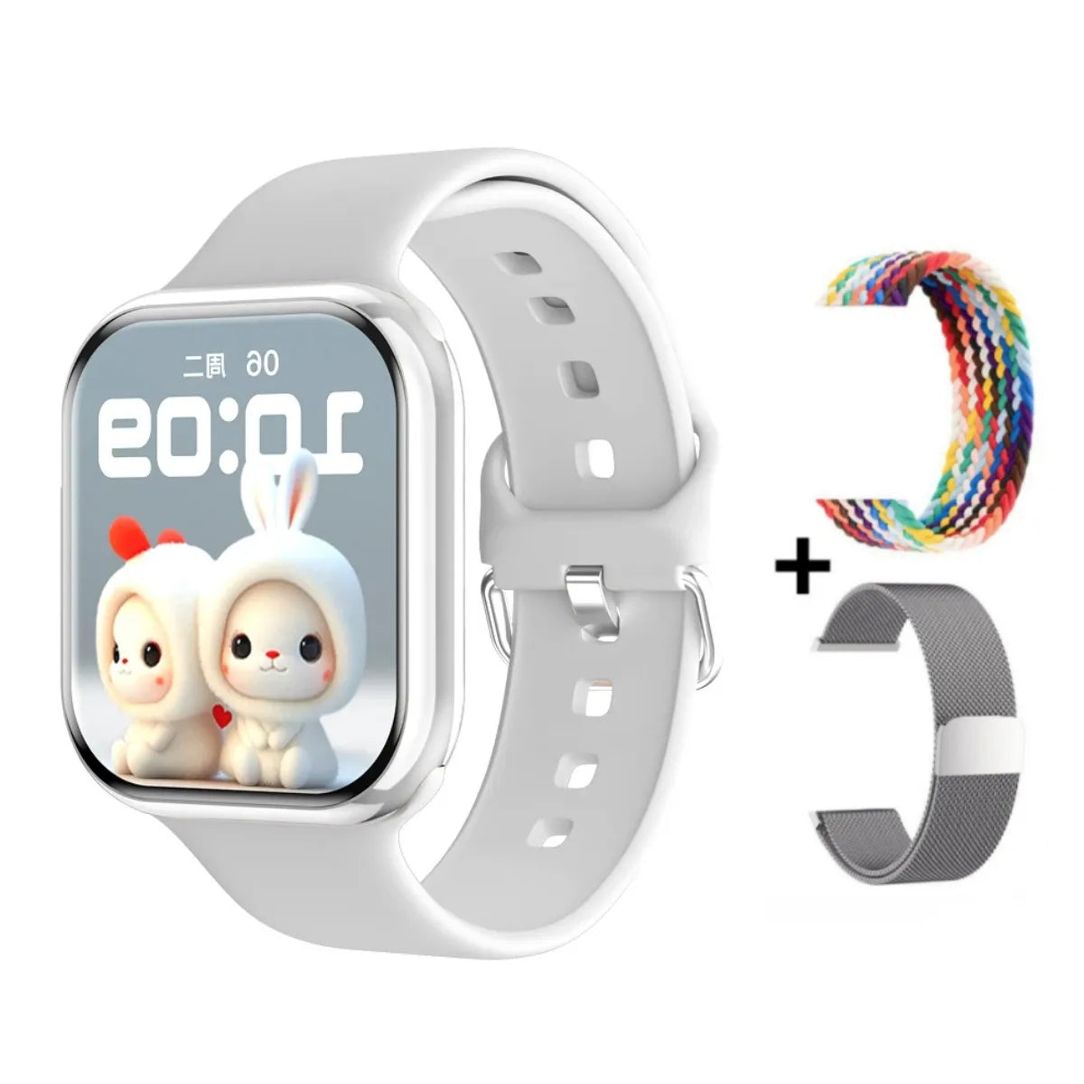 Reloj Inteligente Serie 10 Watch 10 GPS con Memoria DT, Música, Video, Llamadas Bluetooth, Monitor de Ritmo Cardíaco, Resistente al Agua, NFC, para Apple y Android