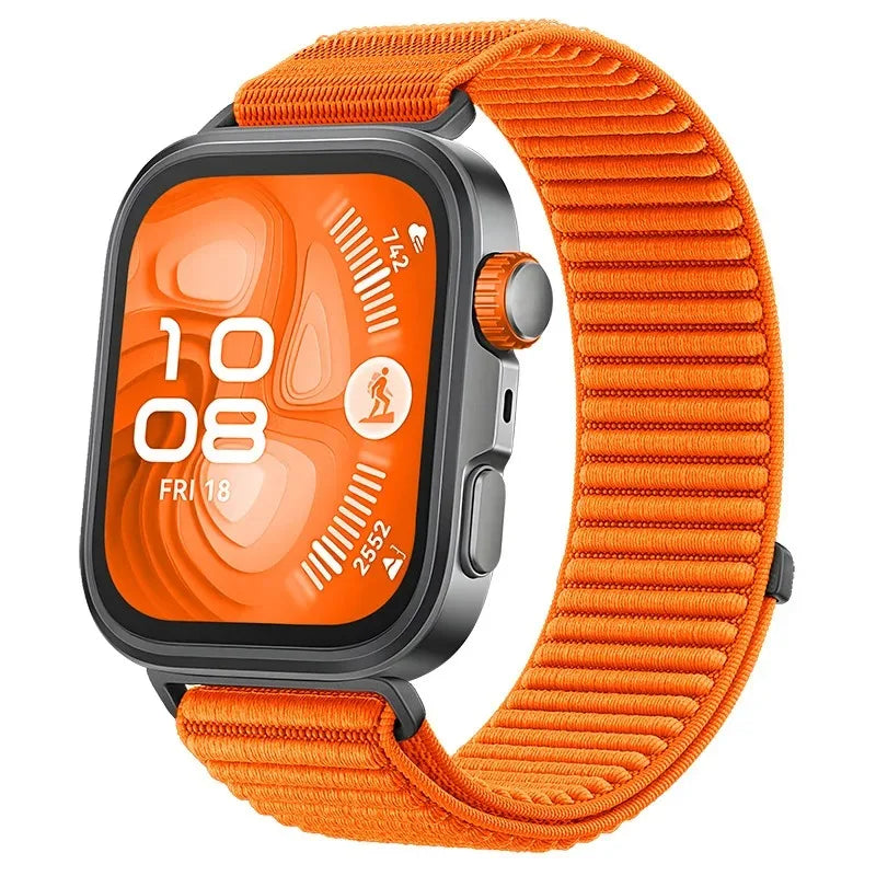 Correa de nailon trenzada para Huawei Watch Fit3/4Pro/5Pro, banda cómoda y transpirable para accesorios Huawei Watch Fit3/Fit4/Fit5