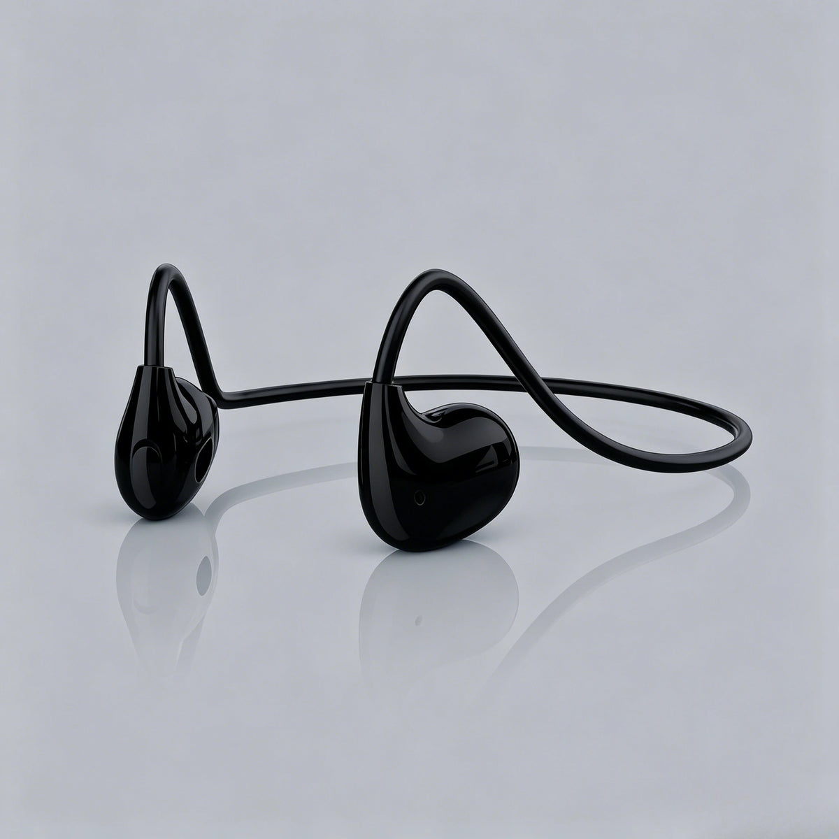 Auriculares Inalámbricos Desmontables con Conducción Aérea, Auriculares Deportivos Bluetooth 5.3 de Diseño Abierto con Micrófono Integrado para Entrenamientos y Música