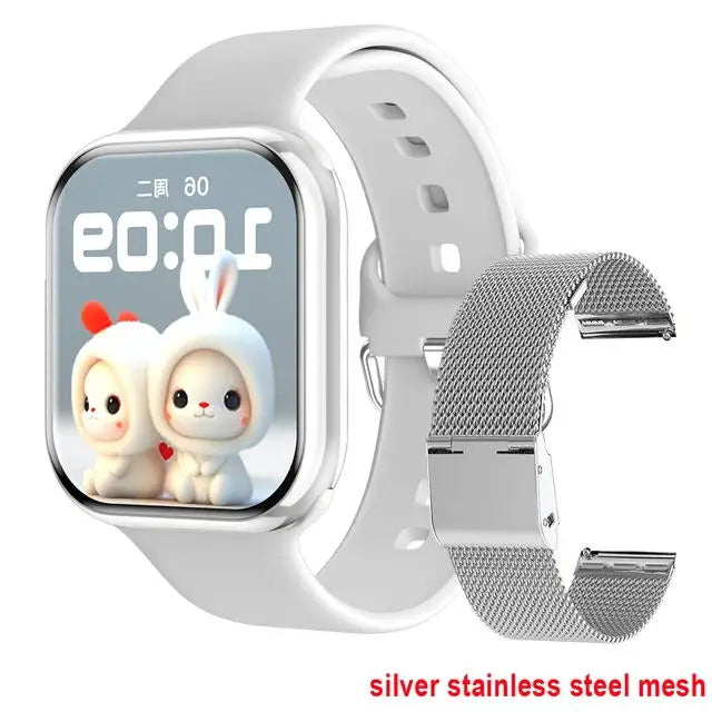Reloj Inteligente Serie 10 Watch 10 GPS con Memoria DT, Música, Video, Llamadas Bluetooth, Monitor de Ritmo Cardíaco, Resistente al Agua, NFC, para Apple y Android