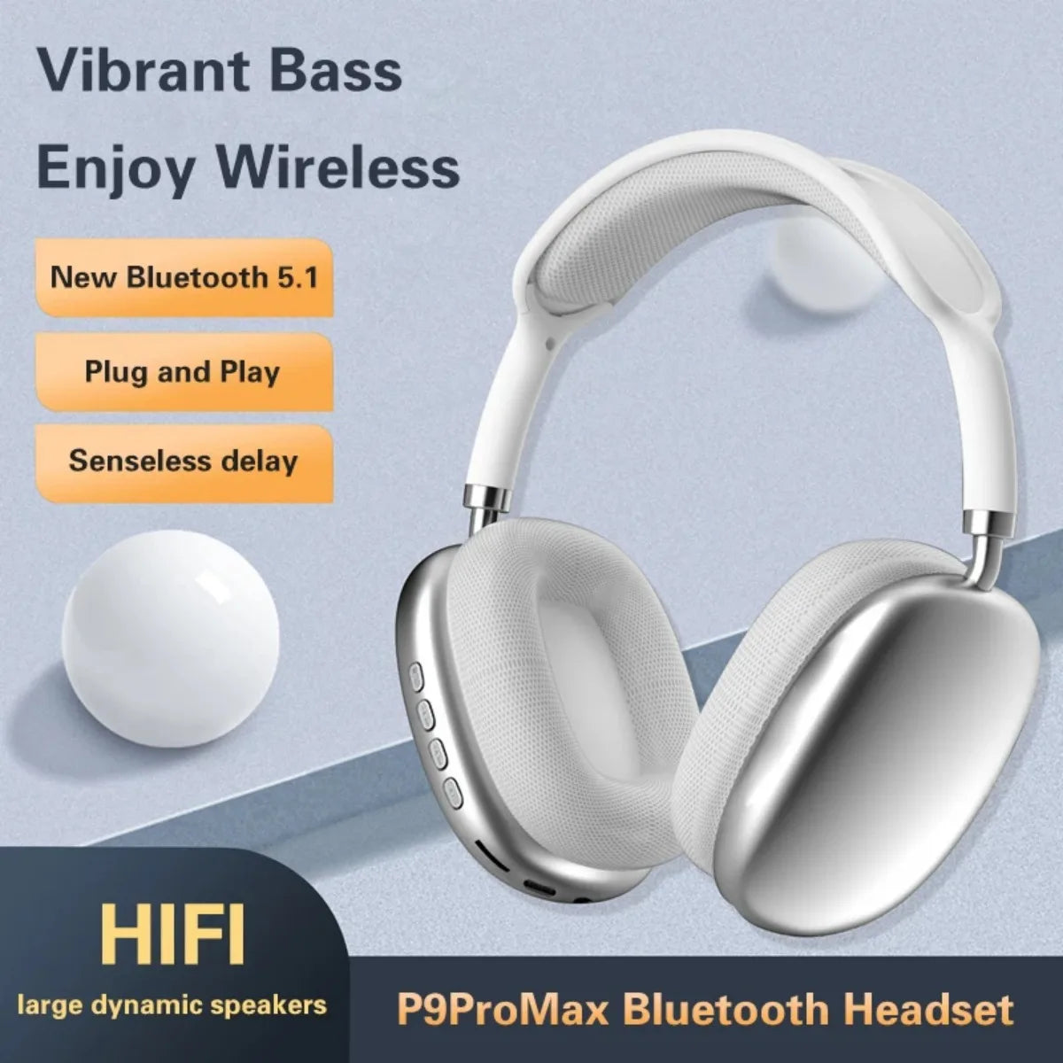Auriculares supraaurales SONY Bluetooth 5.4, plegables, portátiles, de malla metálica, con cable e inalámbricos, modo dual, para viajes, estudio, deportes y música.