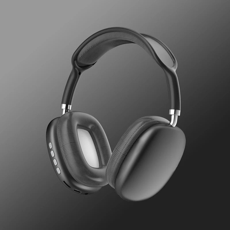 Auriculares supraaurales SONY Bluetooth 5.4, plegables, portátiles, de malla metálica, con cable e inalámbricos, modo dual, para viajes, estudio, deportes y música.
