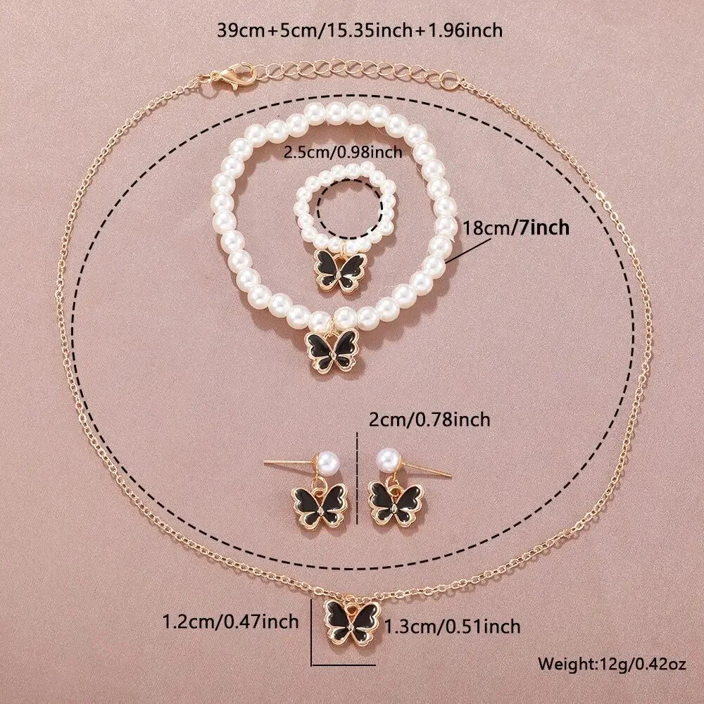 Conjunto de 6 piezas que incluye un reloj de cuarzo para mujer y un collar, ideal para el uso diario y como regalo.