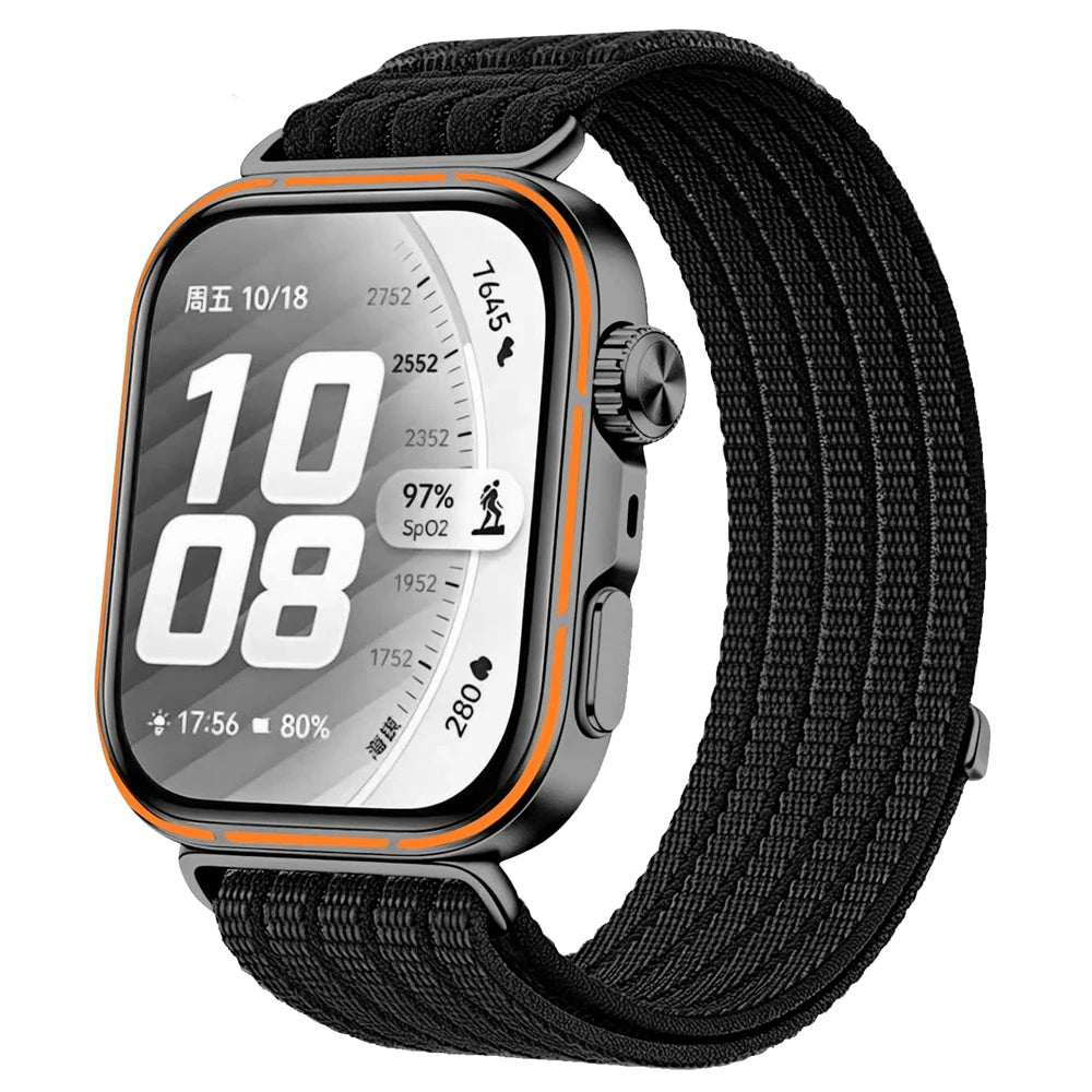 Correa de nailon trenzada para Huawei Watch Fit3/4Pro/5Pro, banda cómoda y transpirable para accesorios Huawei Watch Fit3/Fit4/Fit5