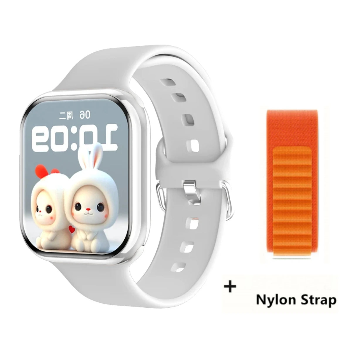 Reloj Inteligente Serie 10 Watch 10 GPS con Memoria DT, Música, Video, Llamadas Bluetooth, Monitor de Ritmo Cardíaco, Resistente al Agua, NFC, para Apple y Android