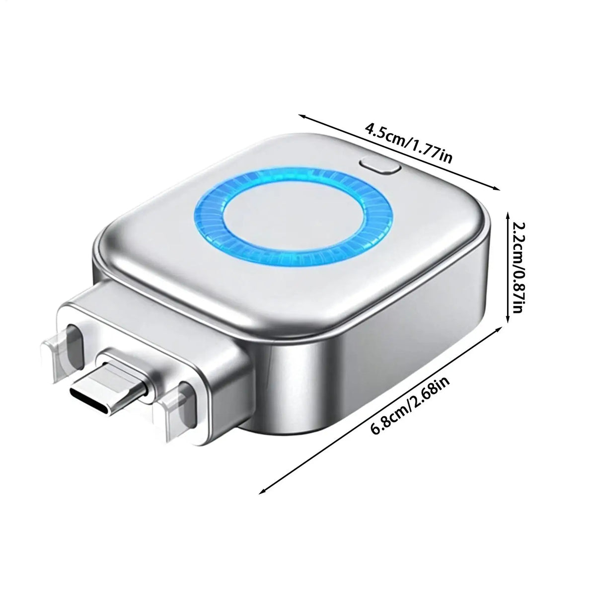 Adaptador de Carga con Desconexión Automática 140W, Protección de Apagado, Carga Inteligente para Teléfono Móvil y Tablet