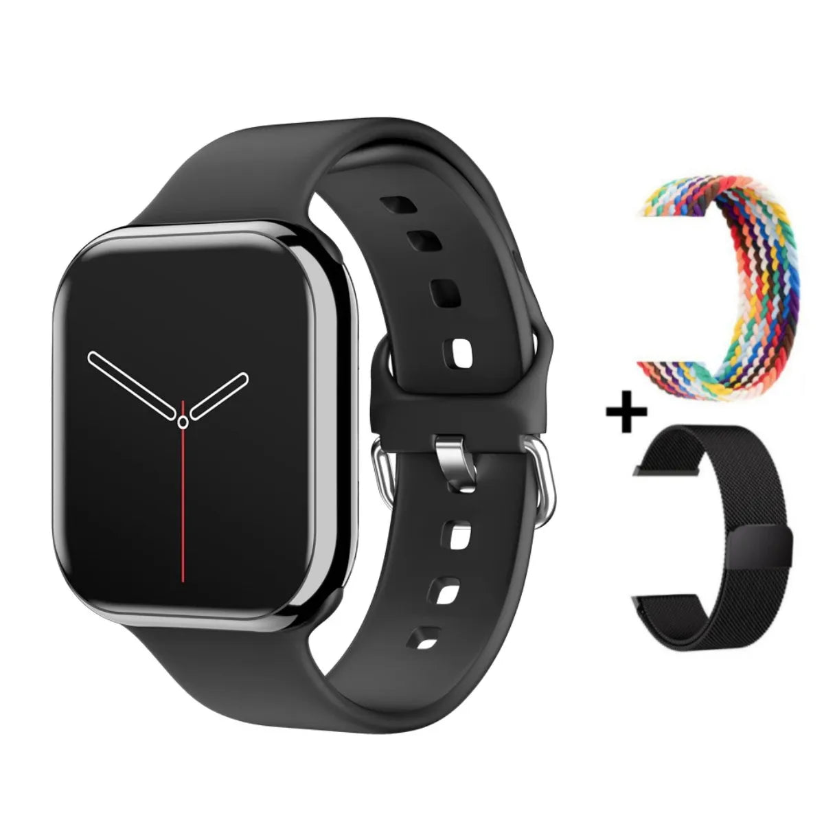 Reloj Inteligente Serie 10 Watch 10 GPS con Memoria DT, Música, Video, Llamadas Bluetooth, Monitor de Ritmo Cardíaco, Resistente al Agua, NFC, para Apple y Android