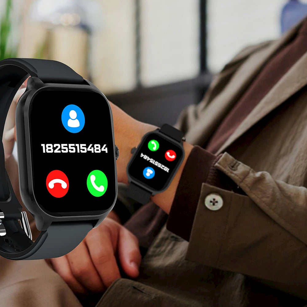 2026 nuevo reloj inteligente con llamada Bluetooth, reloj inteligente electrónico, reloj de pulsera Digital para Fitness, relojes de pulsera deportivos para hombre y mujer, Android iOS