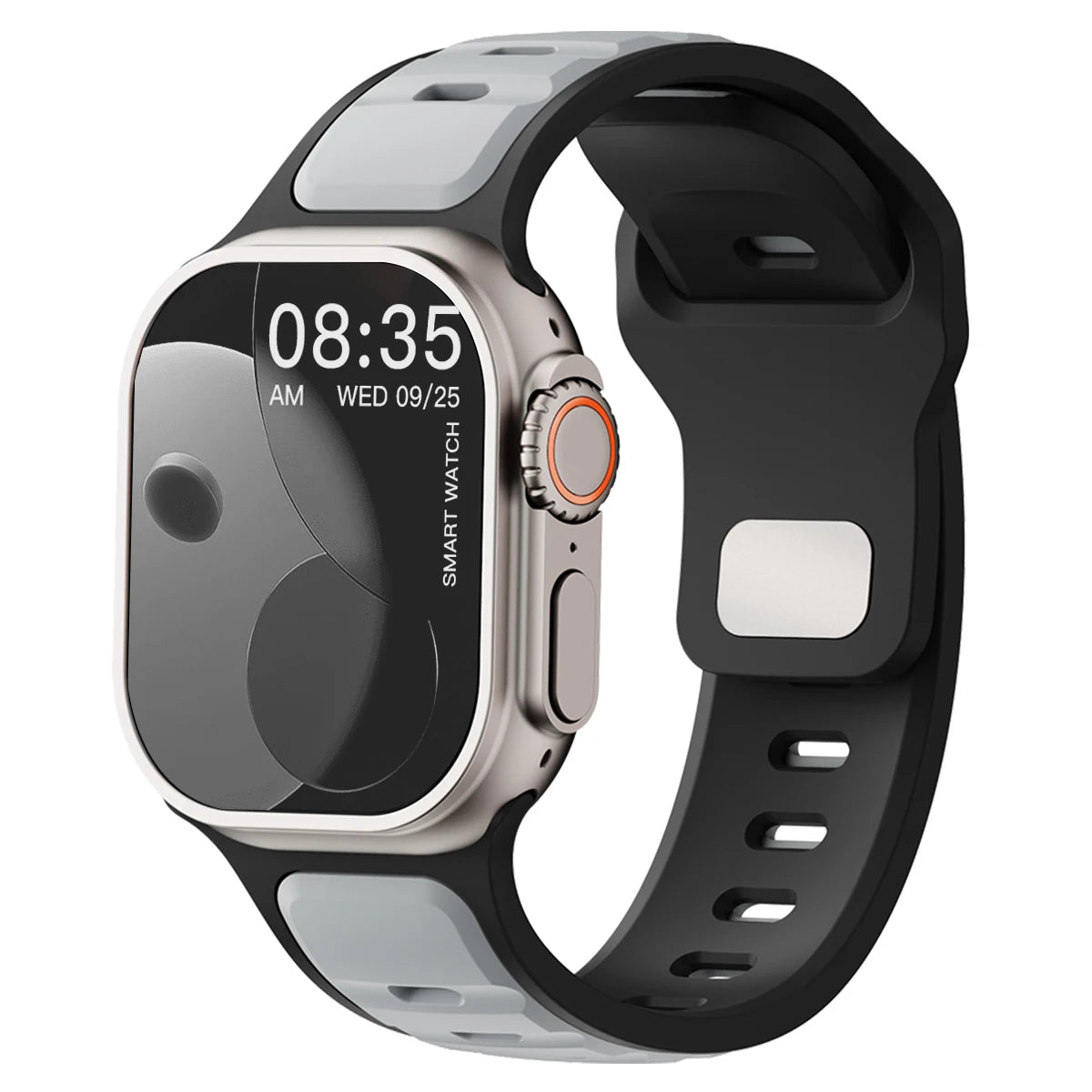 Para Iwatch Series 11 10 9 8 7 6 5 4 SE3 Ultra 1 2 Correa deportiva de silicona para Apple Watch 49mm 46mm 45mm 44mm 42mm 41mm 40mm