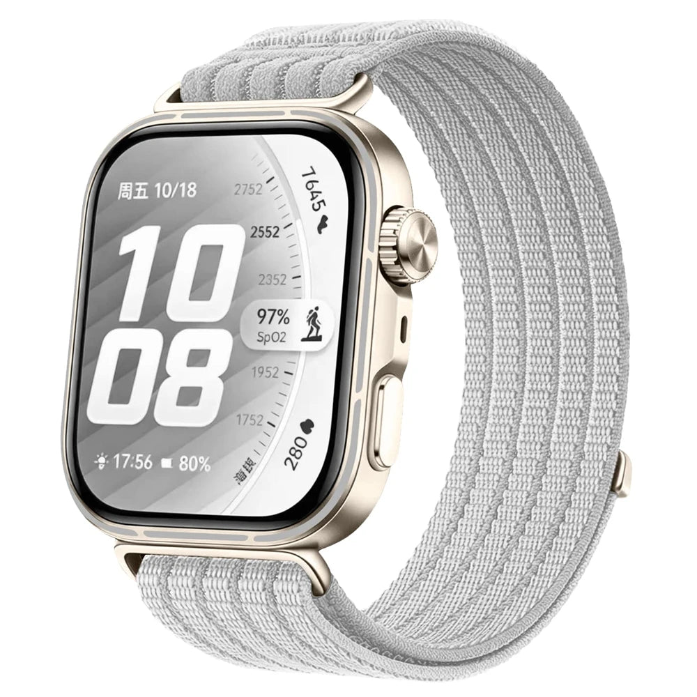 Correa de nailon trenzada para Huawei Watch Fit3/4Pro/5Pro, banda cómoda y transpirable para accesorios Huawei Watch Fit3/Fit4/Fit5