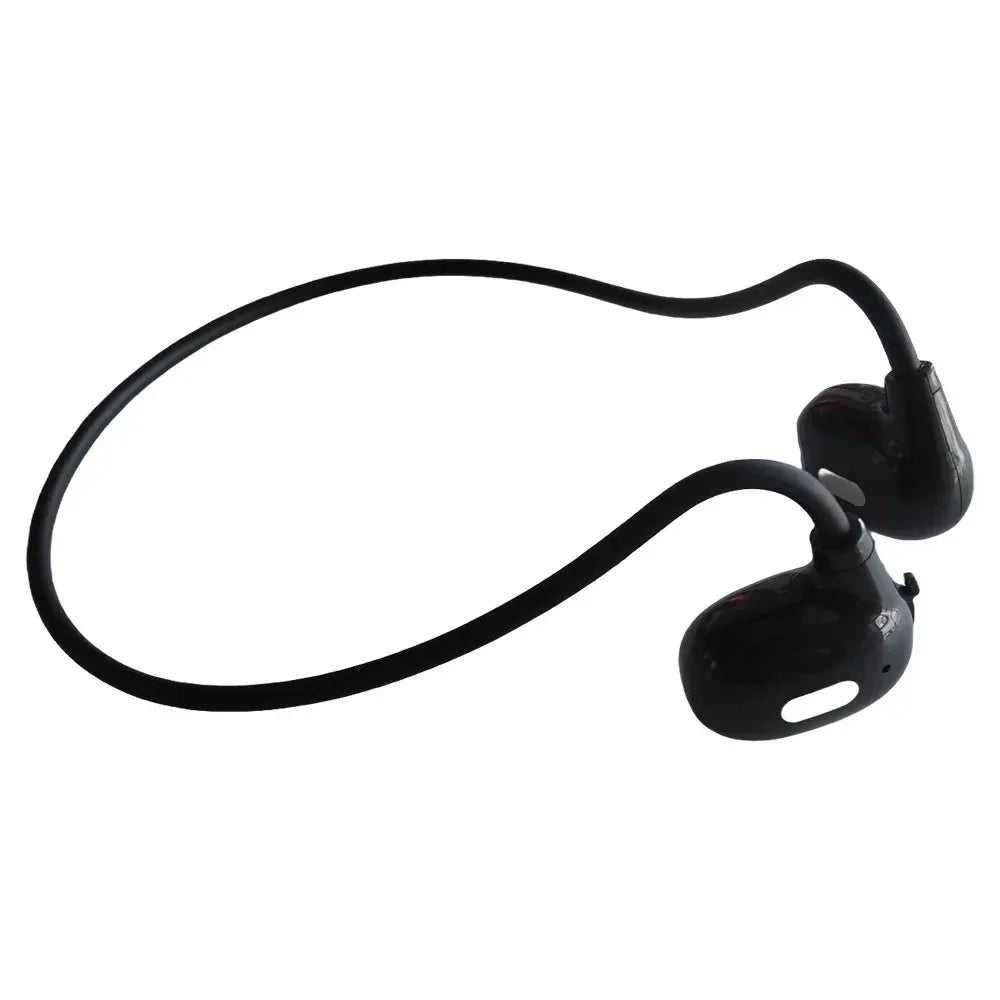 Auriculares Inalámbricos Desmontables con Conducción Aérea, Auriculares Deportivos Bluetooth 5.3 de Diseño Abierto con Micrófono Integrado para Entrenamientos y Música