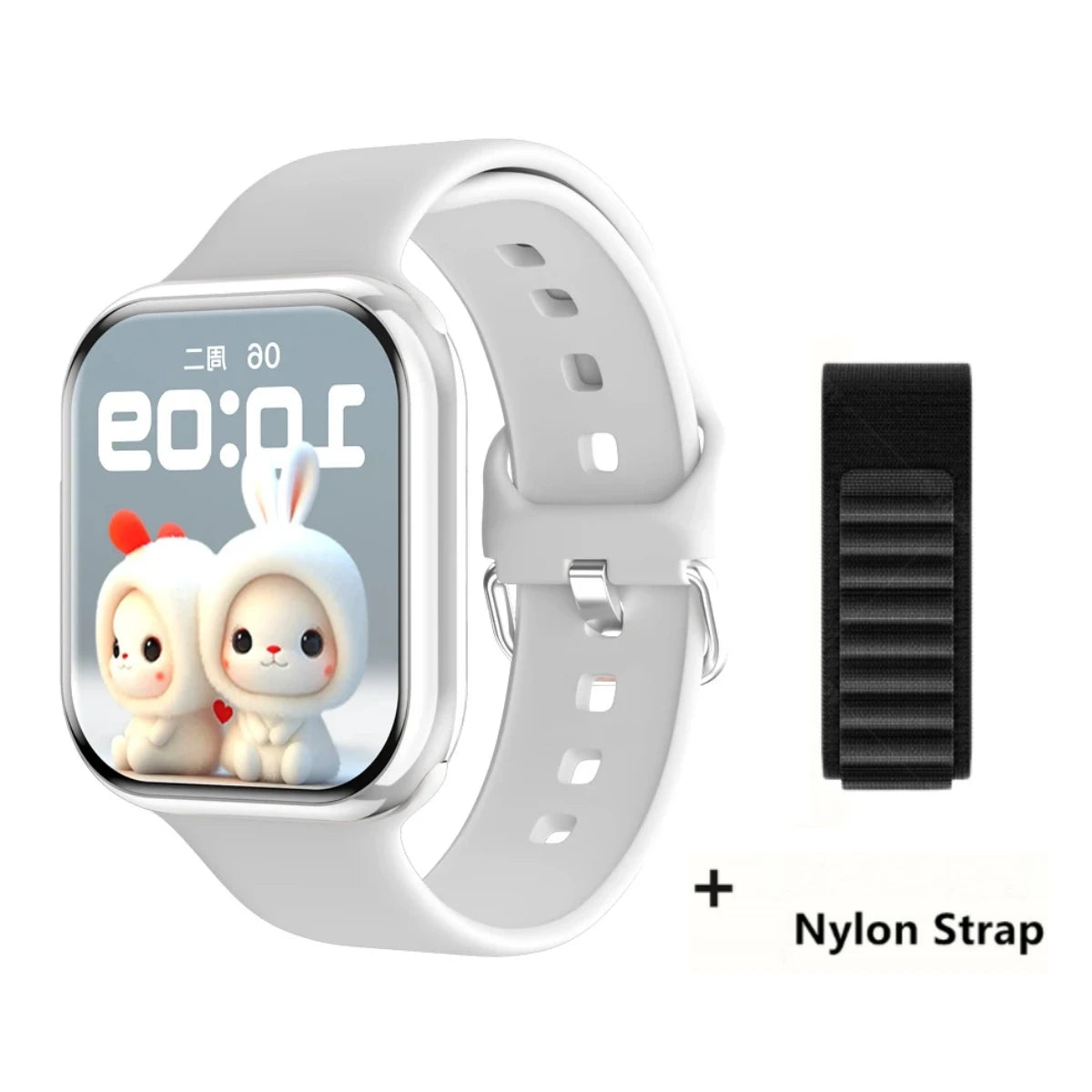 Reloj Inteligente Serie 10 Watch 10 GPS con Memoria DT, Música, Video, Llamadas Bluetooth, Monitor de Ritmo Cardíaco, Resistente al Agua, NFC, para Apple y Android