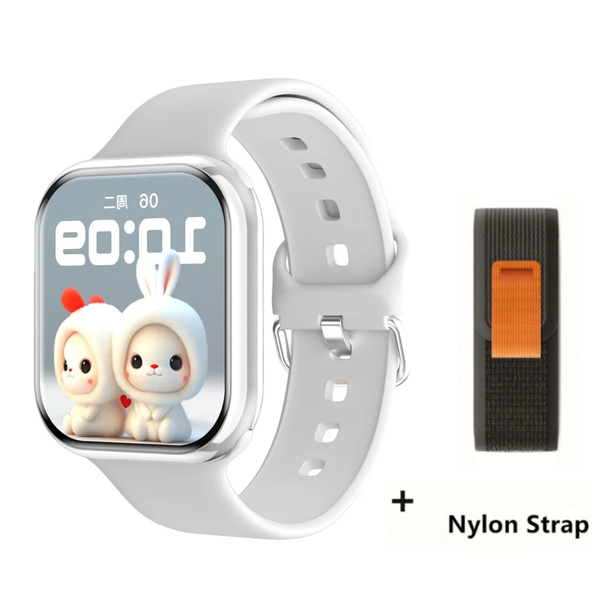 Reloj Inteligente Serie 10 Watch 10 GPS con Memoria DT, Música, Video, Llamadas Bluetooth, Monitor de Ritmo Cardíaco, Resistente al Agua, NFC, para Apple y Android
