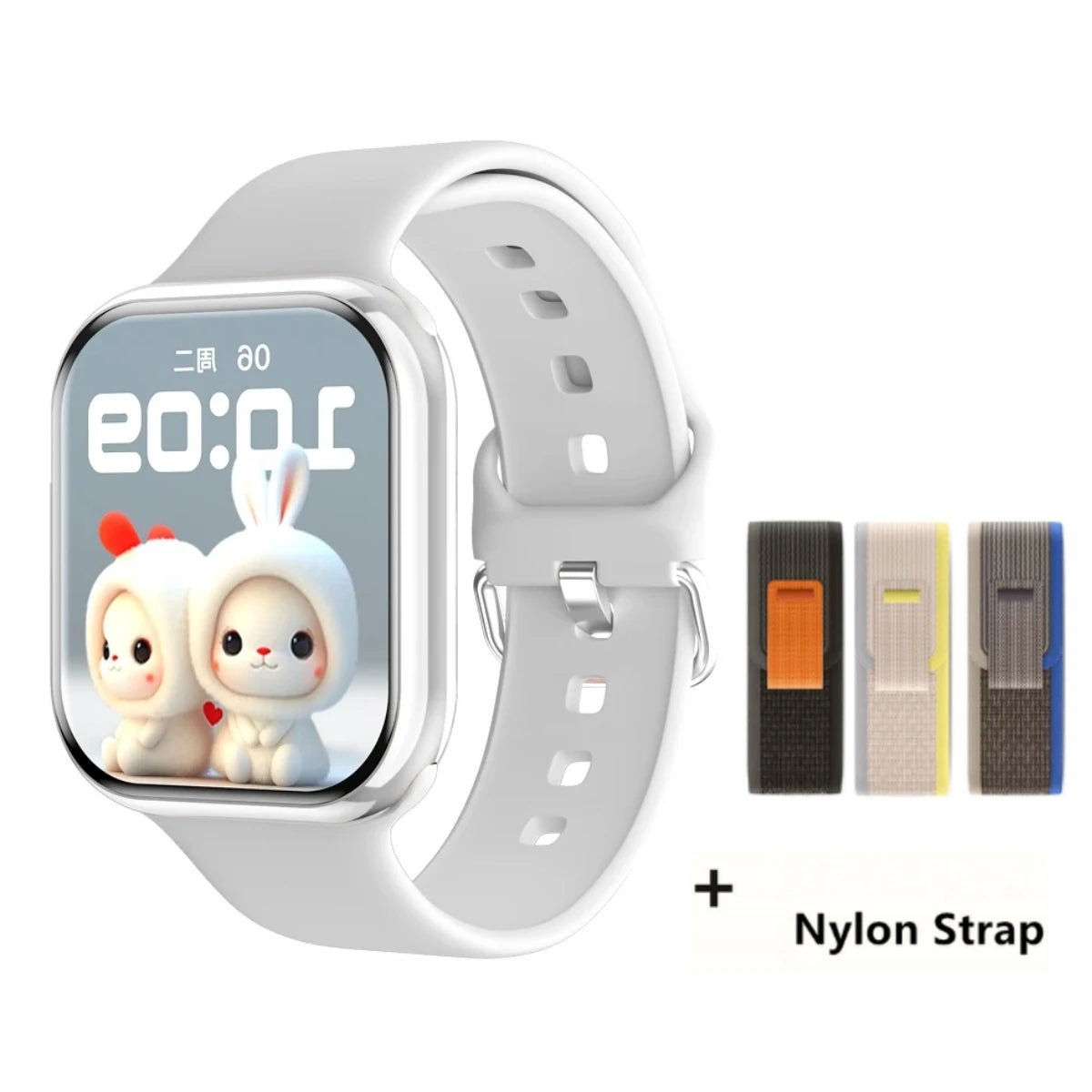 Reloj Inteligente Serie 10 Watch 10 GPS con Memoria DT, Música, Video, Llamadas Bluetooth, Monitor de Ritmo Cardíaco, Resistente al Agua, NFC, para Apple y Android