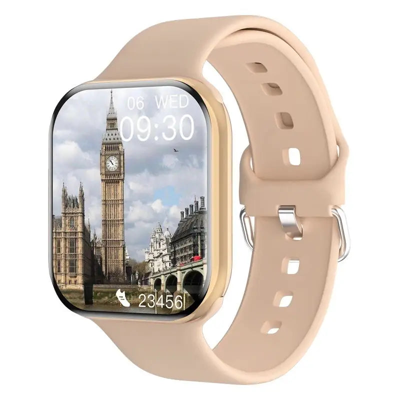 Reloj Inteligente Serie 10 Watch 10 GPS con Memoria DT, Música, Video, Llamadas Bluetooth, Monitor de Ritmo Cardíaco, Resistente al Agua, NFC, para Apple y Android
