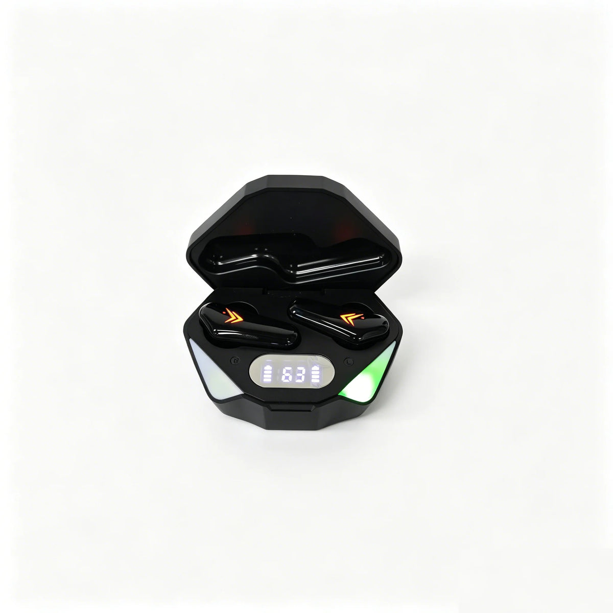 Auriculares inalámbricos intrauditivos ligeros de 65 ms de baja latencia, auriculares Fone Headset X15 TWS, auriculares Bluetooth 5.4 para juegos con micrófono
