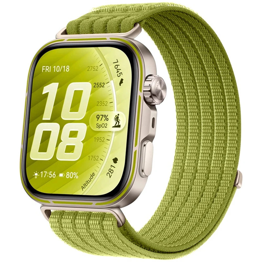 Correa de nailon trenzada para Huawei Watch Fit3/4Pro/5Pro, banda cómoda y transpirable para accesorios Huawei Watch Fit3/Fit4/Fit5