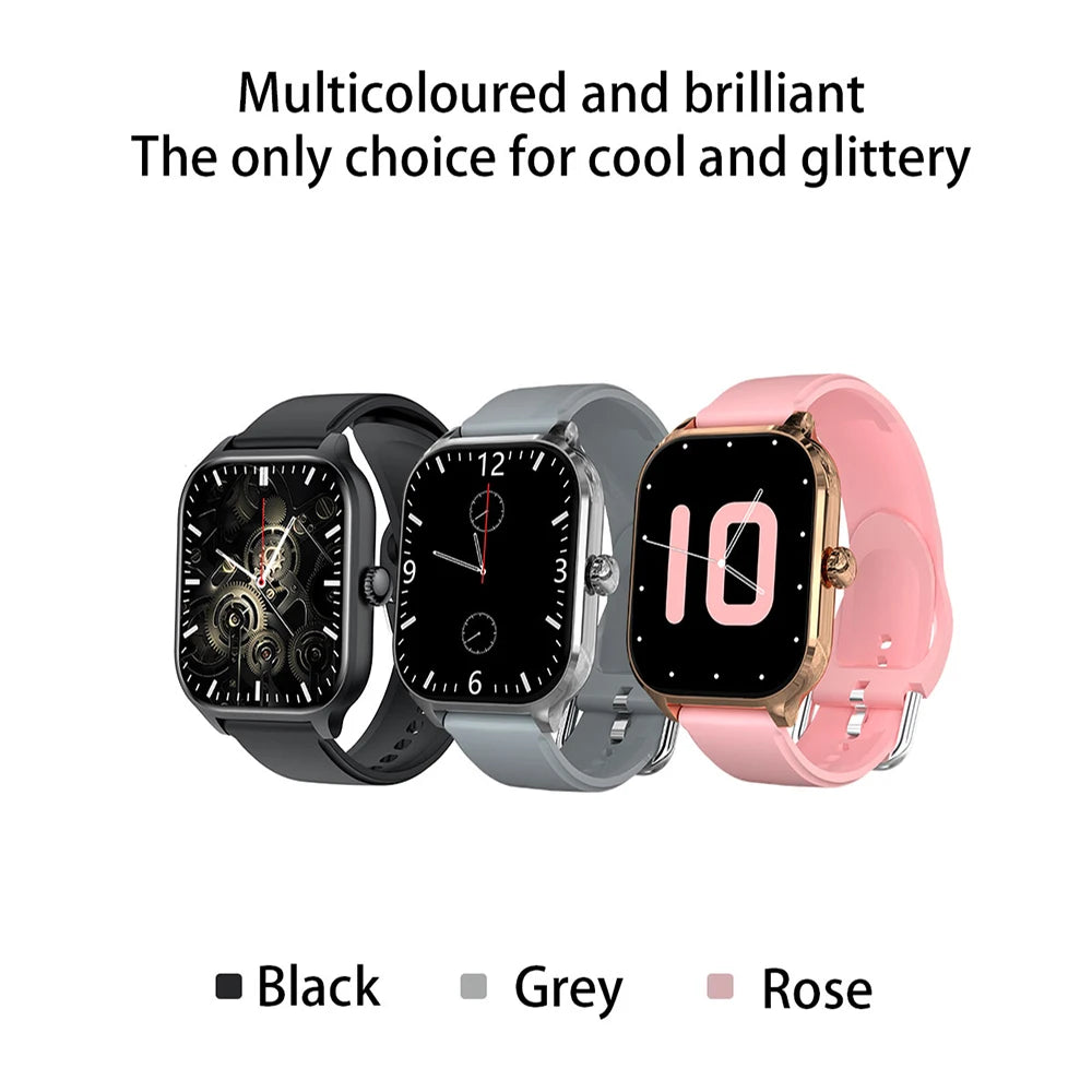 2026 nuevo reloj inteligente con llamada Bluetooth, reloj inteligente electrónico, reloj de pulsera Digital para Fitness, relojes de pulsera deportivos para hombre y mujer, Android iOS